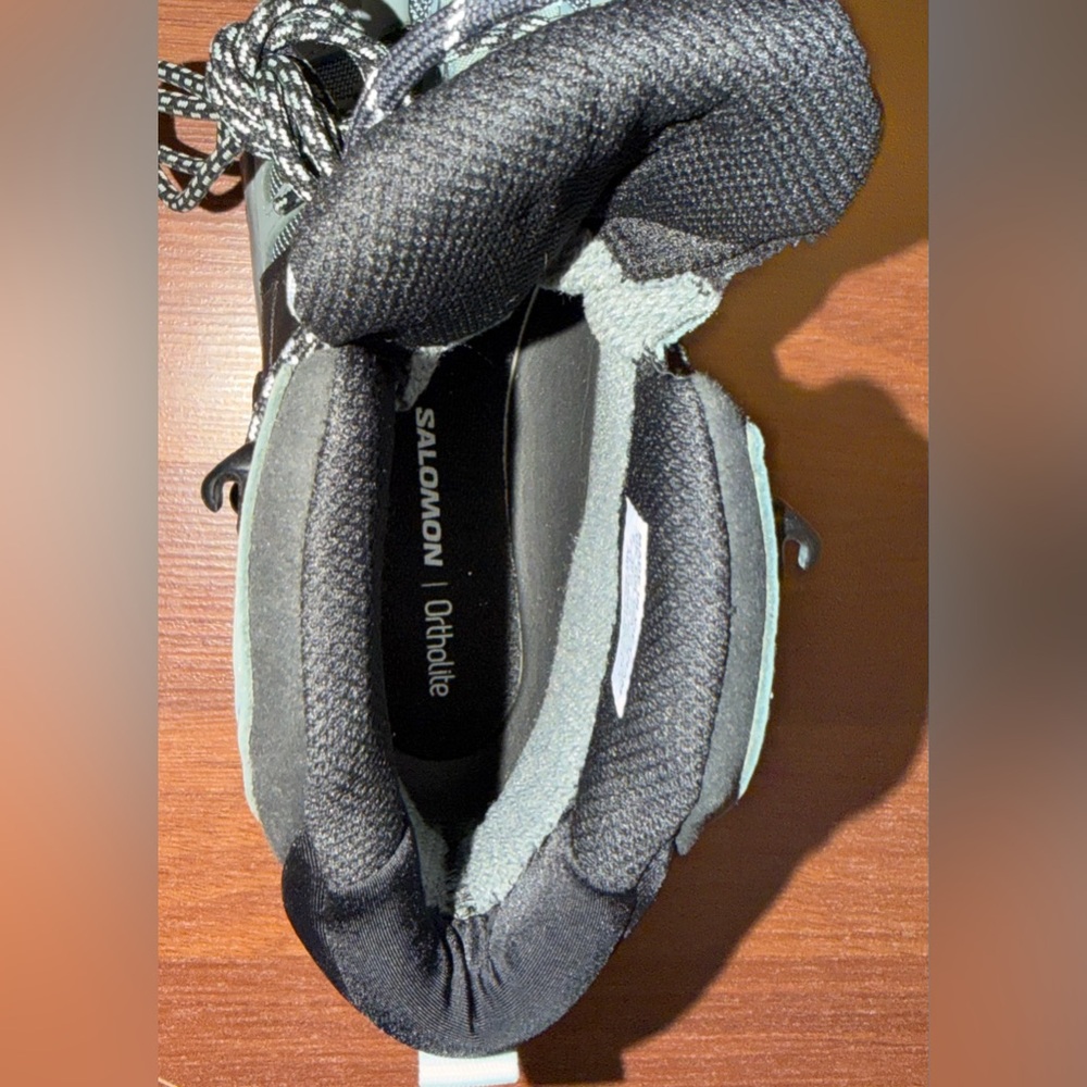 Salomon Gray and Black Winter Boots - Picture 7 of 11